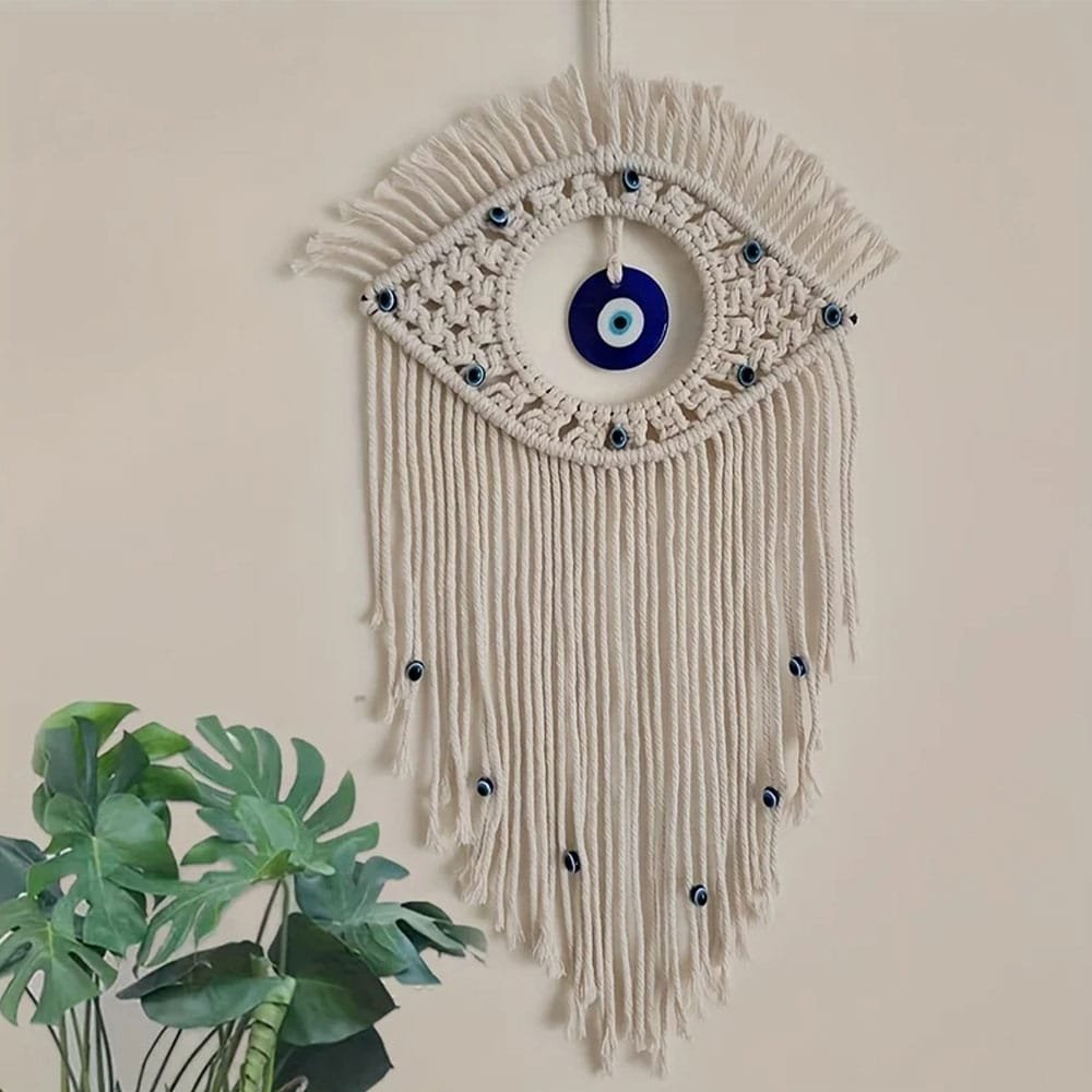 Boho evil eye macrame wall hanging Boho evil eye macrame wall hanging