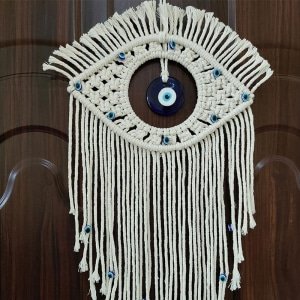 Best sellers Boho evil eye macrame wall hanging 2
