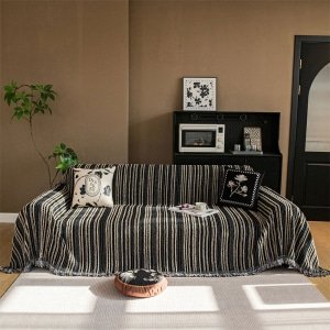 New Arrivals Boho stripe jacquard sofa cover