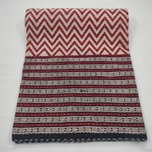 Best sellers Rust chevron boho queen bedspread