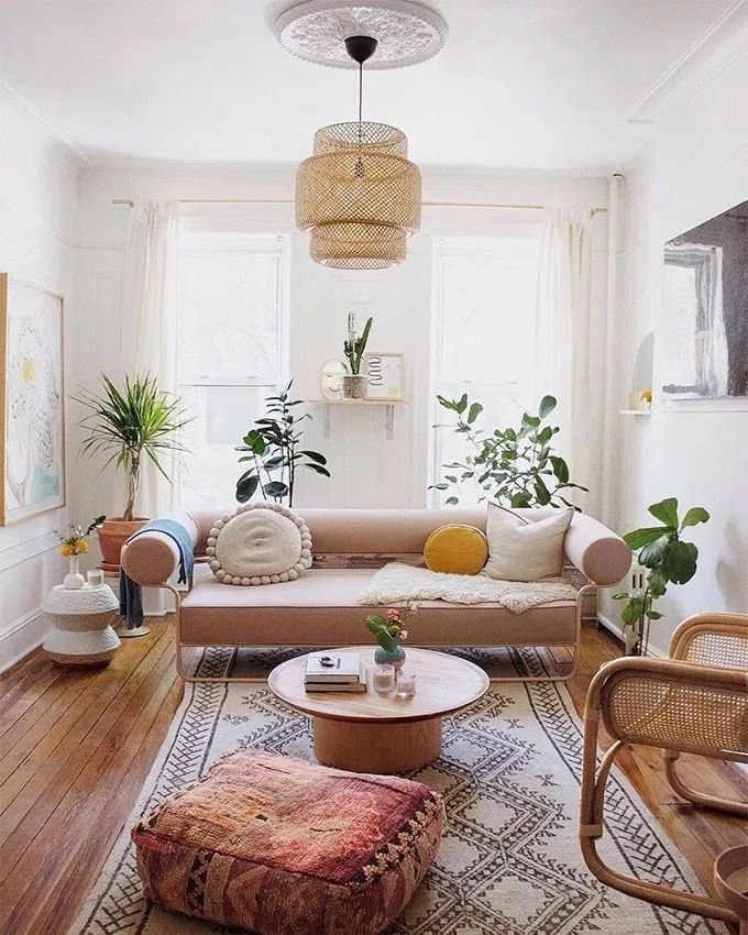 boho living room