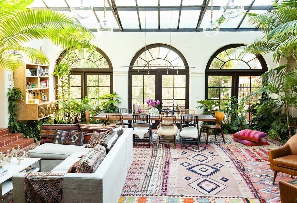 How To Layer Boho Rugs? boho rug layering style