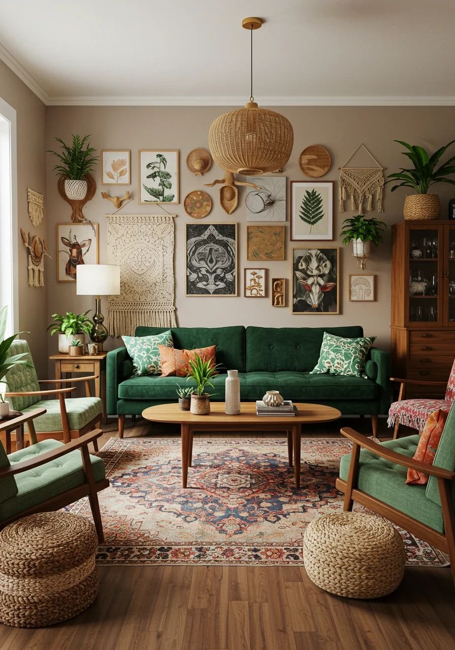 bohemian style home decor