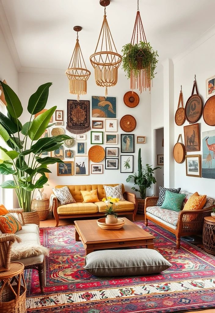 boho living room ideas